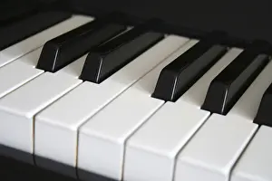 Music Instrument Drucke: Piano keys