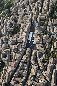 Drucke von Platz des Gemeinderats, historisches Zentrum, Assisi, Umbrien, Italien Assisi Drucke: Platz des Gemeinderats, historisches Zentrum