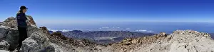 Pico Del Teide View Drucke: Pico del Teide, Teide summit, caldera