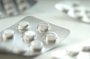 Medical Care Products Drucke: Pills in a blister pack