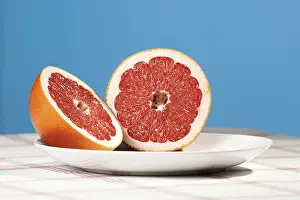Vitamin Rich Citrus Fruit Drucke: Pink grapefruit