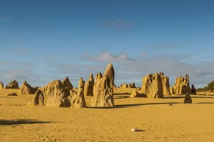 Western Australia Landscapes Drucke: The Pinnacles limestone formations