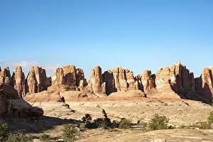 US American Wilderness Drucke: Pinnacles, rock formations The Needles District