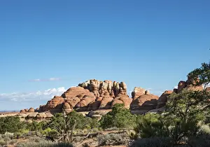 National Park Scenic Views Drucke: Pinnacles, rock formations The Needles District