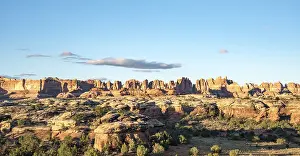 US American Desert Landscapes Drucke: Pinnacles, rock formations The Needles District