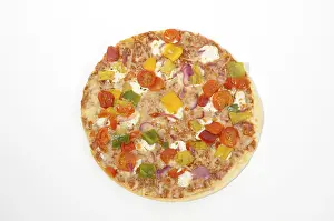 Solanaceae Fruit Vegetable Drucke: Pizza