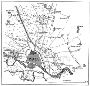 Kriegsplan von Pavia
