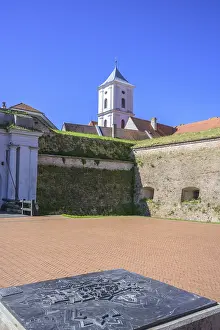 Drucke von Plan des Forts, Tvrđa, Osijek, Gespanschaft Osijek-Baranja, Kroatien Plan der Festung, Tvrđa, Osijek, Gespanschaft Osijek-Baranja, Kroatien Schloss Drucke: Plan der Festung, Tvrđa