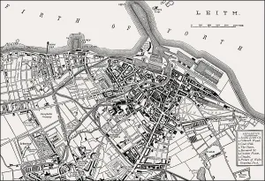 Pläne von Leith, 1883 in Edinburgh