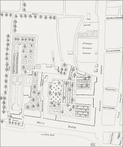 London Tourist Attractions Map Drucke: Plan oft the Peterborough House