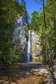Natural Monument Austria Drucke: Plotz waterfall, natural monument