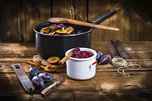 Plum Puree Drucke: Plum puree