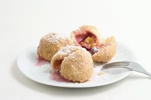Dumpling Recipe Drucke: Plumdumpling