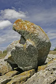 Orange Rock Formations Drucke: Pointe de Trevignon