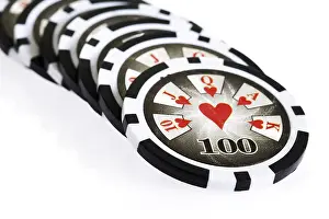 Poker Chips Drucke: Poker chips