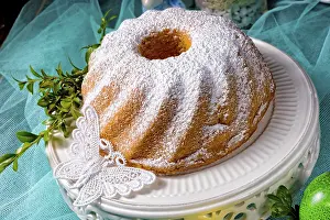 Traditional Easter Dessert Drucke: Polish Easter cake