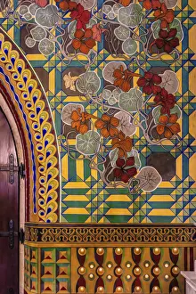 Eastern European Architecture Style Drucke: Polychrome detail by Wyspianski