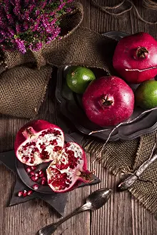 Empty Plate Desserts Drucke: Pomegranate