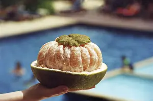 Colourful Food Images Drucke: Pomelo