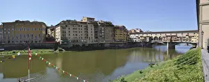 Historic Bridge Italy Drucke: Ponte Vecchio, Florence, bridge