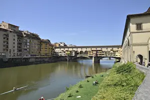 Old Town Florence Italy Drucke: Ponte Vecchio, Florence, bridge