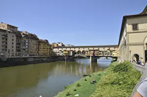 Old Town Florence Italy Drucke: Ponte Vecchio, Florence, bridge