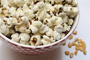 Nutrition Facts Corn Drucke: Popcorn (Zea mays) in shell and corn kernels