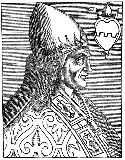 Historical Popes Drucke: Pope Gregory X or Gregorius X; c