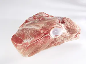 Domestic Pig Meat Drucke: Pork shoulder, raw