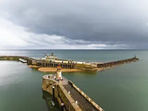 Top Down View Of Ramsgate Port Drucke: Port of Ramsgate from a drone, Ramsgate