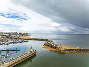 Drone Photography UK Drucke: Port of Ramsgate from a drone, Ramsgate