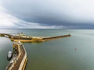 Northern Europe Drone Photography Drucke: Port of Ramsgate from a drone, Ramsgate