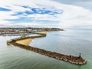 British Harbor From Above Drucke: Port of Ramsgate from a drone, Ramsgate