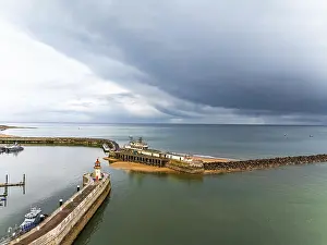 Drone Photography UK Drucke: Port of Ramsgate from a drone, Ramsgate