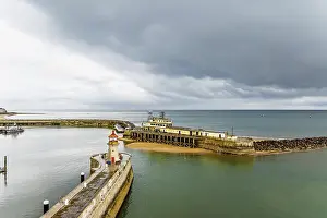 Drone Photography UK Drucke: Port of Ramsgate from a drone, Ramsgate
