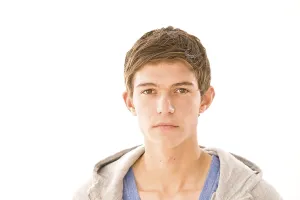 Caucasion Male Portraits Drucke: Portrait of a boy