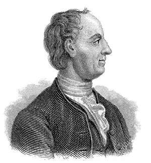 Leonhard Euler Portrait Drucke: Portrait of Leonhard Euler, 1707 - 1783