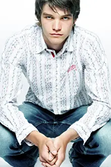 Young Man Portrait Drucke: Portrait of a man