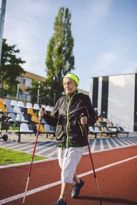 Active Retirement Drucke: Active rest of the elderly theme