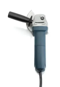 Handicraft Equipment Drucke: Angle grinders. Isolate on white background