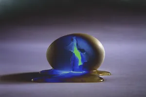 Broken Egg Drucke: Broken egg