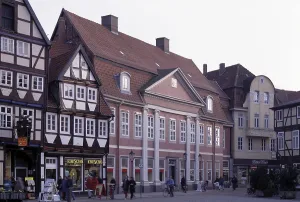 Deserted Town Square Drucke: Celle, large plan