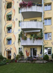 Deserted Houses Drucke: Collaborative work by Lea