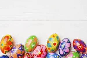 Sweet Easter Treats Drucke: Collection easter eggs