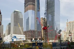 New York City Construction Drucke: Construction site at Ground Zero