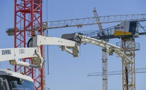 Social Housing Germany Drucke: Construction work, Friedenauer Hoehe development area