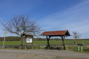 East German Wildlife Drucke: Cycle path