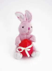 Easter Egg Symbolism Drucke: Easter bunny and an Easter egg