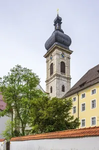 Danube River Landmarks Drucke: Konviktskirche Ehingen, Ehingen an der Donau