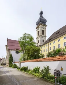 Abandoned Monastery Complex Europe Drucke: Konviktskirche Ehingen, Ehingen an der Donau